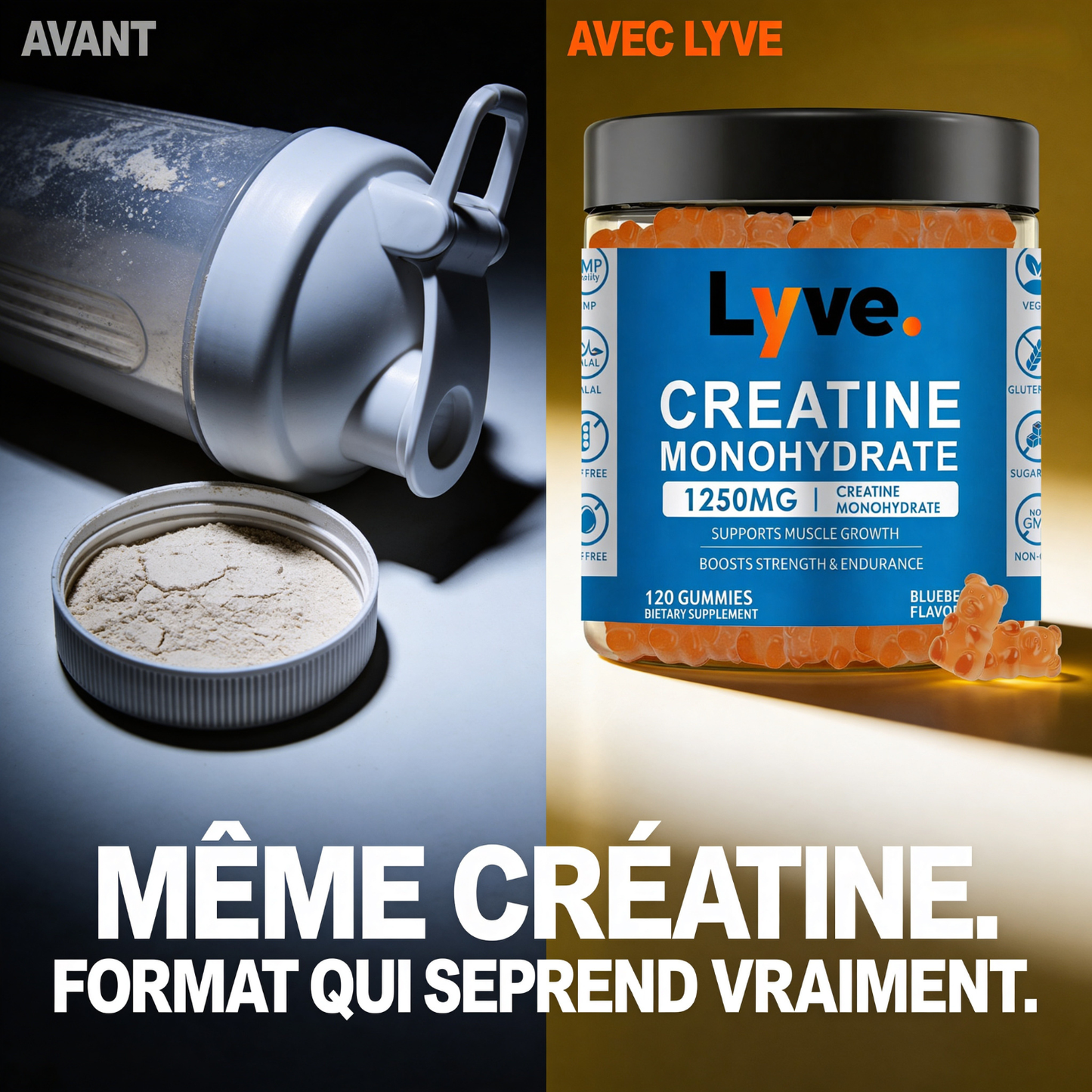 Lyve Créatine Gummies