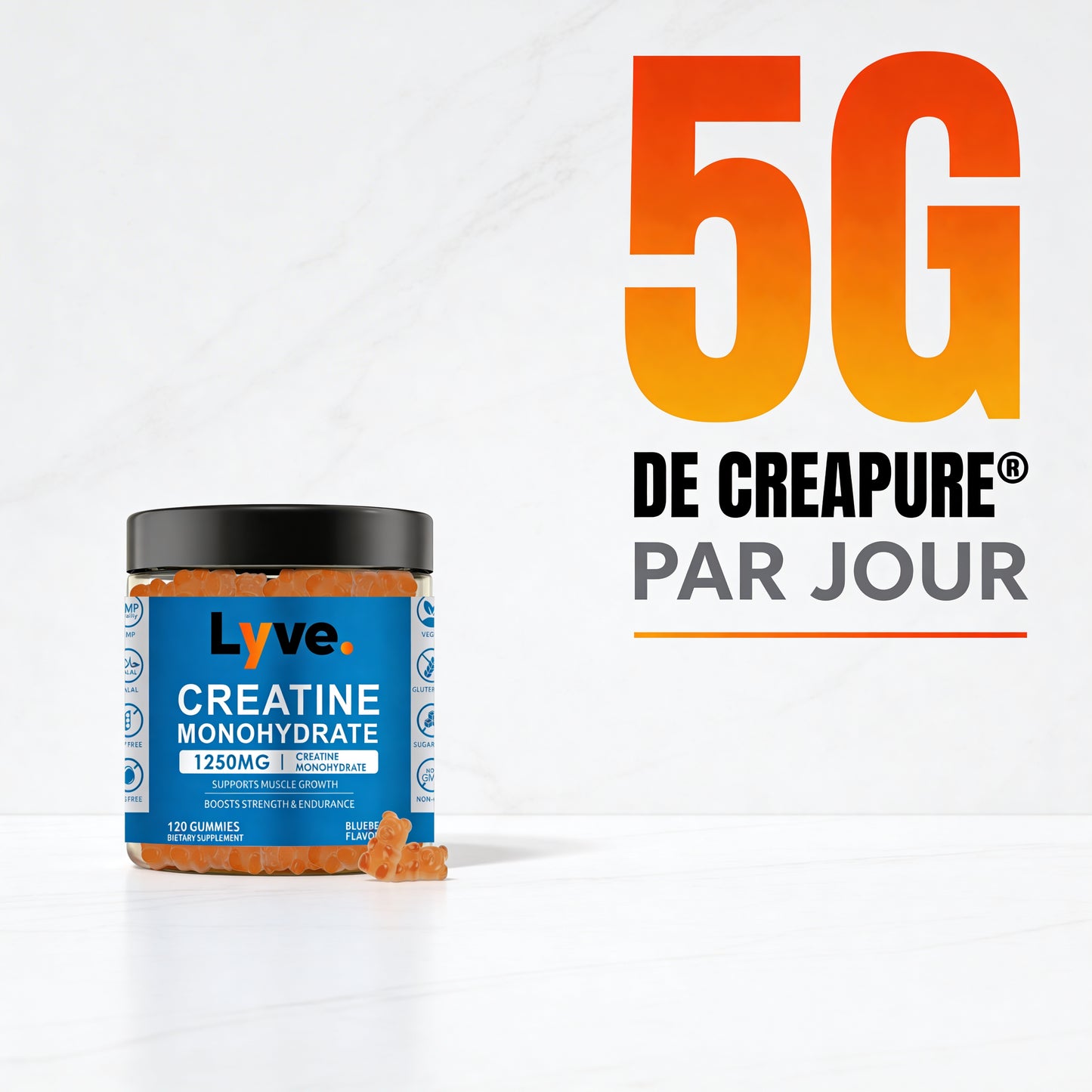 Lyve Créatine Gummies