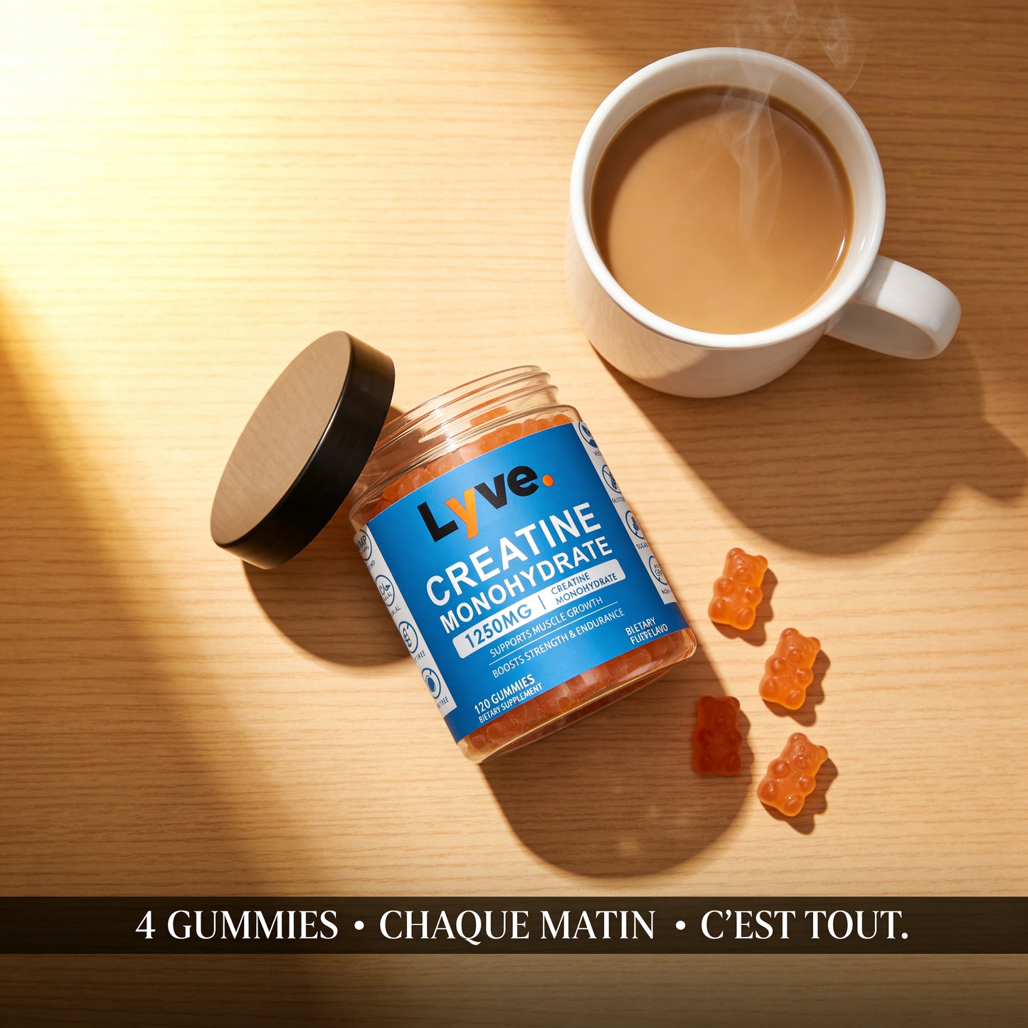 Lyve Créatine Gummies