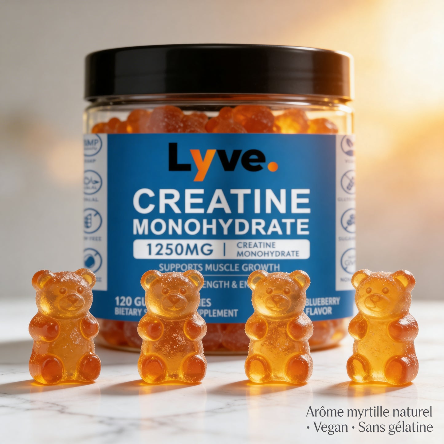 Lyve Créatine Gummies