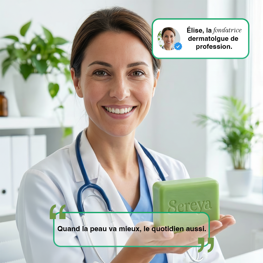Sereya – Le savon antifongique doux pour peaux sensibles